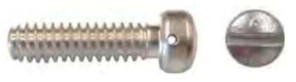 AN503, screw, machine, drilled fillister head, coarse thread