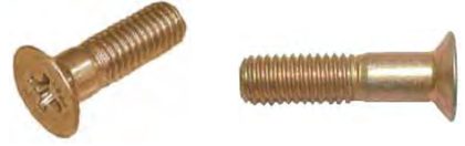 MS24694, screw, machine, flat countersunk head, 100 degree, structural, cross recessed, unc-3a and unf-3a